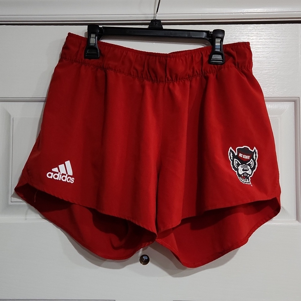 Adidas NC State Lined Shorts Size Medium